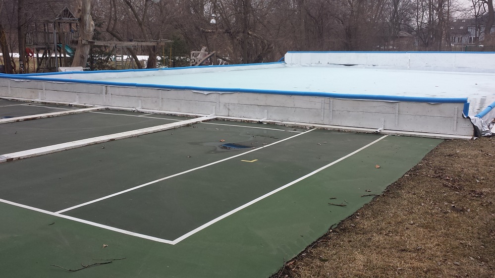 Hard Court Options Making an Ice Rink on Hard Courts
